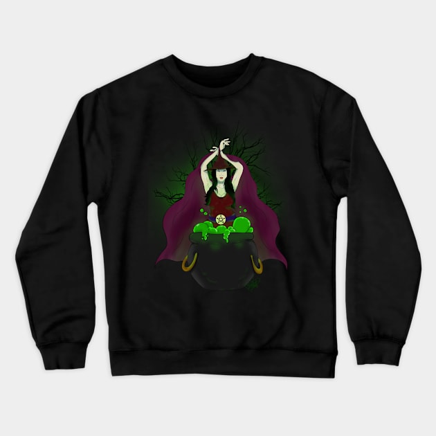 Calling all Witches! Crewneck Sweatshirt by schockgraphics